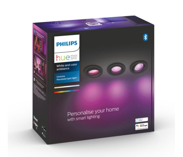 Philips Hue White and color ambiance Reflektor Centura (cza.) - 728634 - zdjęcie 2